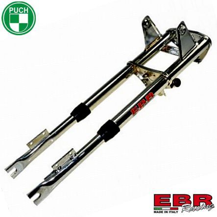 Federgabel Teleskopgabel EBR chrom Puch Supermaxi/X30 für Rohrbügel